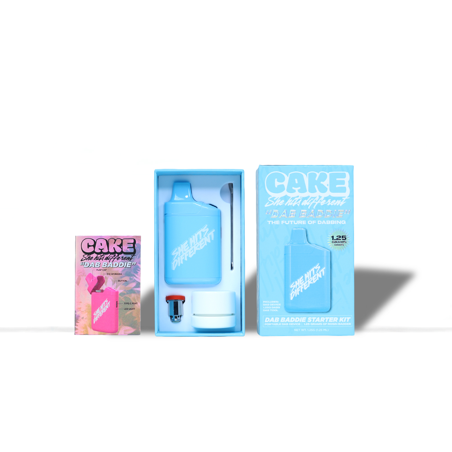Black Cherry GMO Dab Baddie Starter Kit [1250mg]