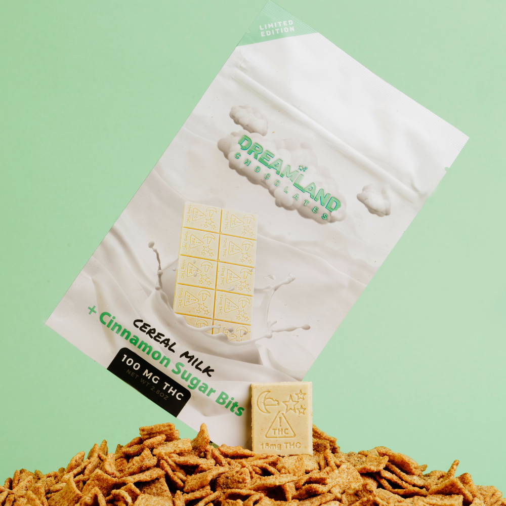Cinnamon Sugar Bits (100mg) Dreamland Chocolates Cereal Milk