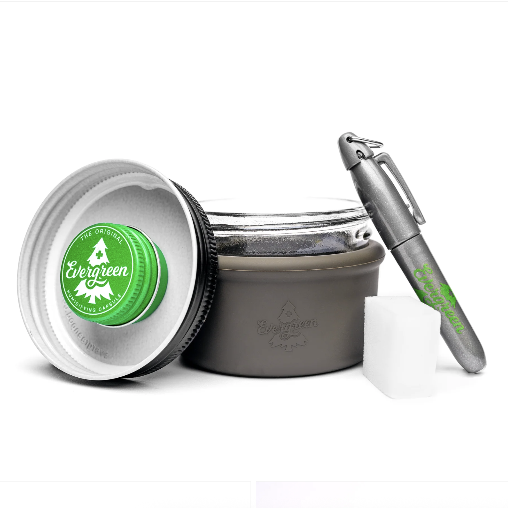 Evergreen Jar - Mini - Storm Gray