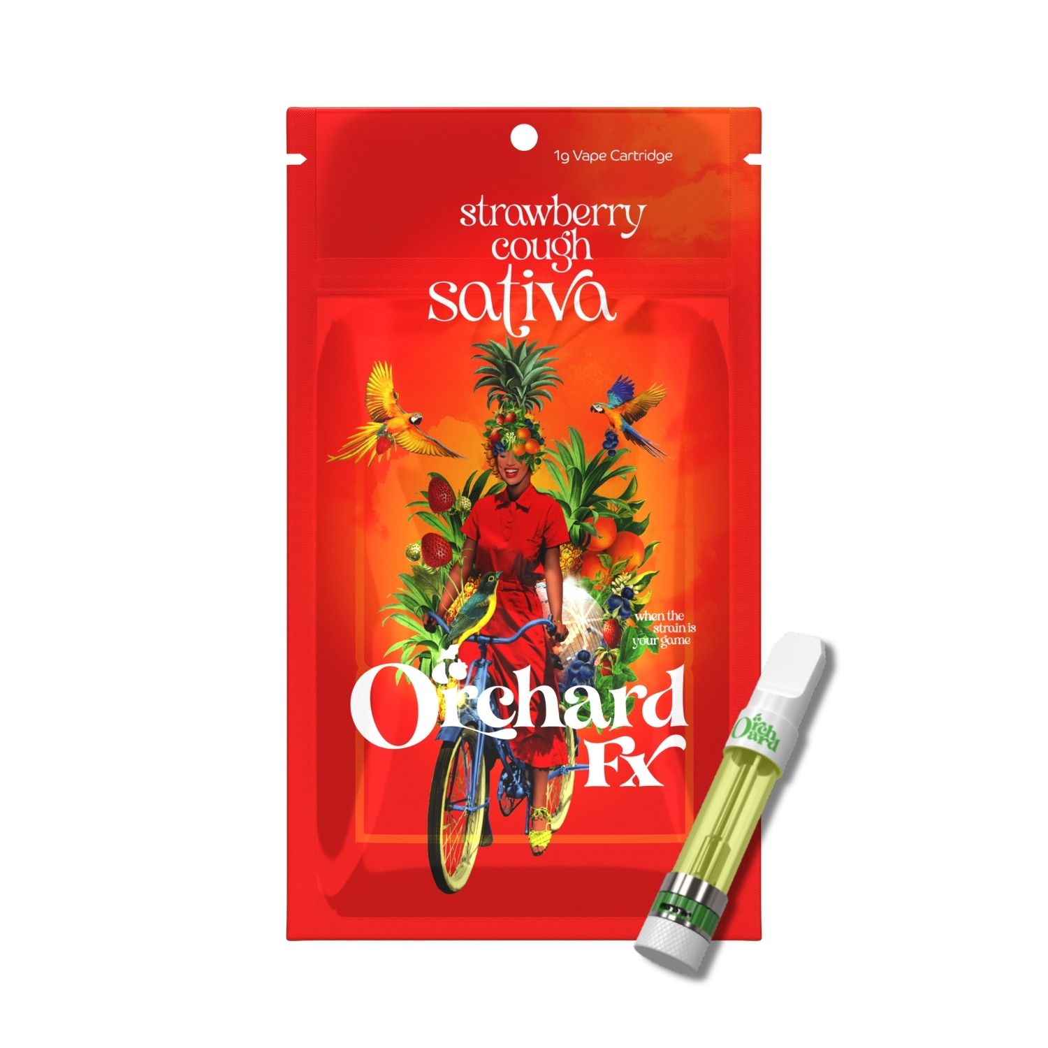 Strawberry Cough | Sativa - Ultra Extract High Purity Oil - 1G Vape Cartridge