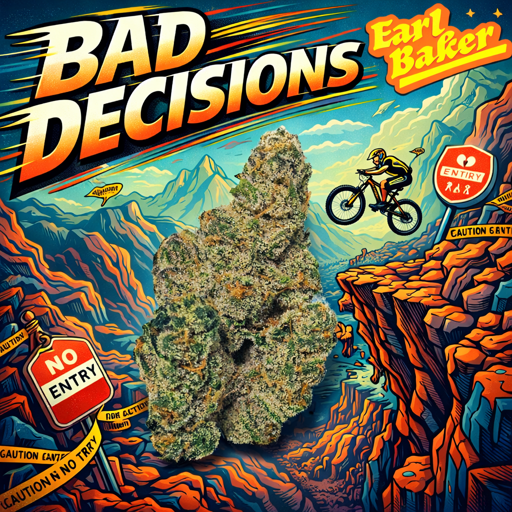 Earl Baker - Bad Decisions (H) Flower  C0110000103