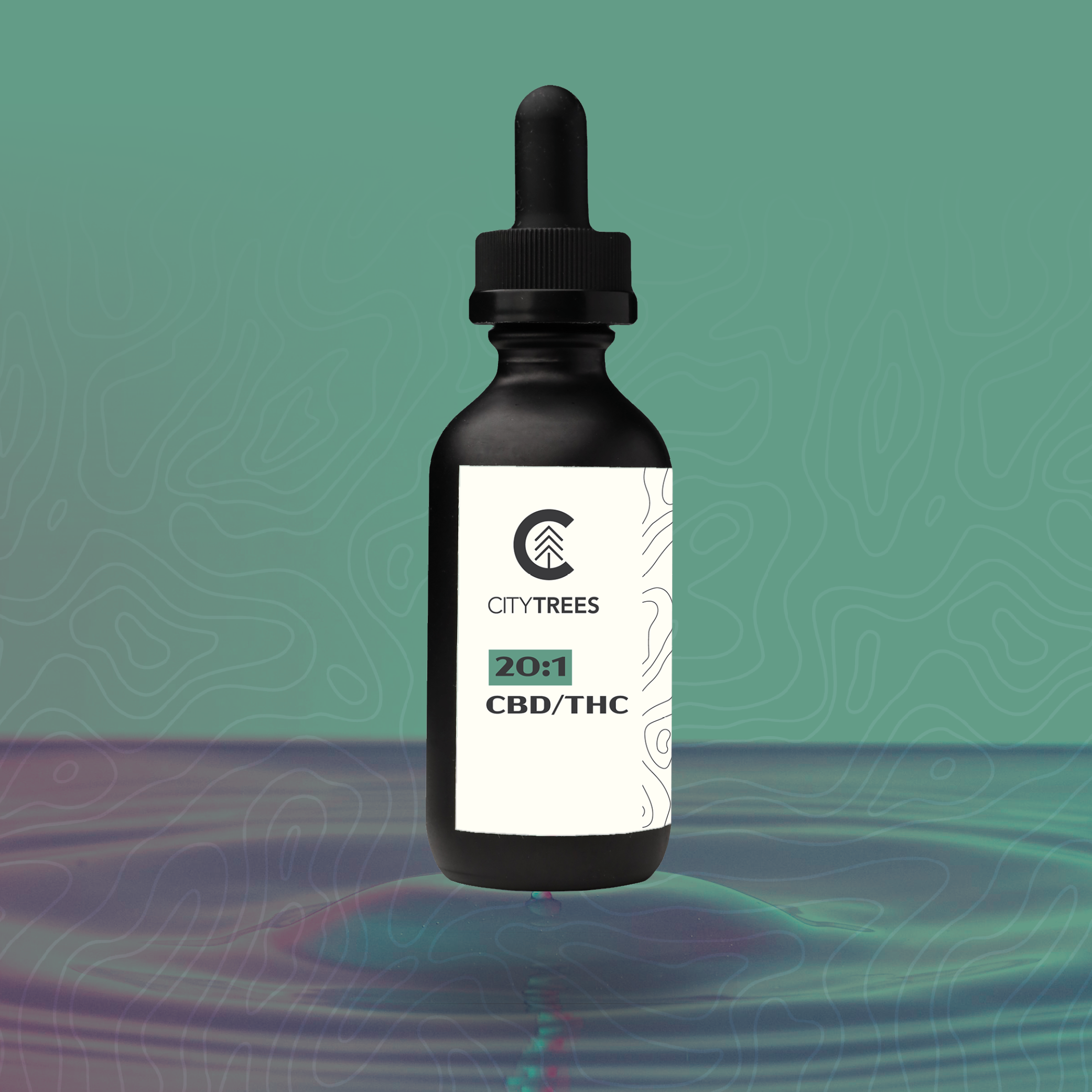 20:1 MCT Oil Tincture [30ml] (1000mg CBD/50mg THC)