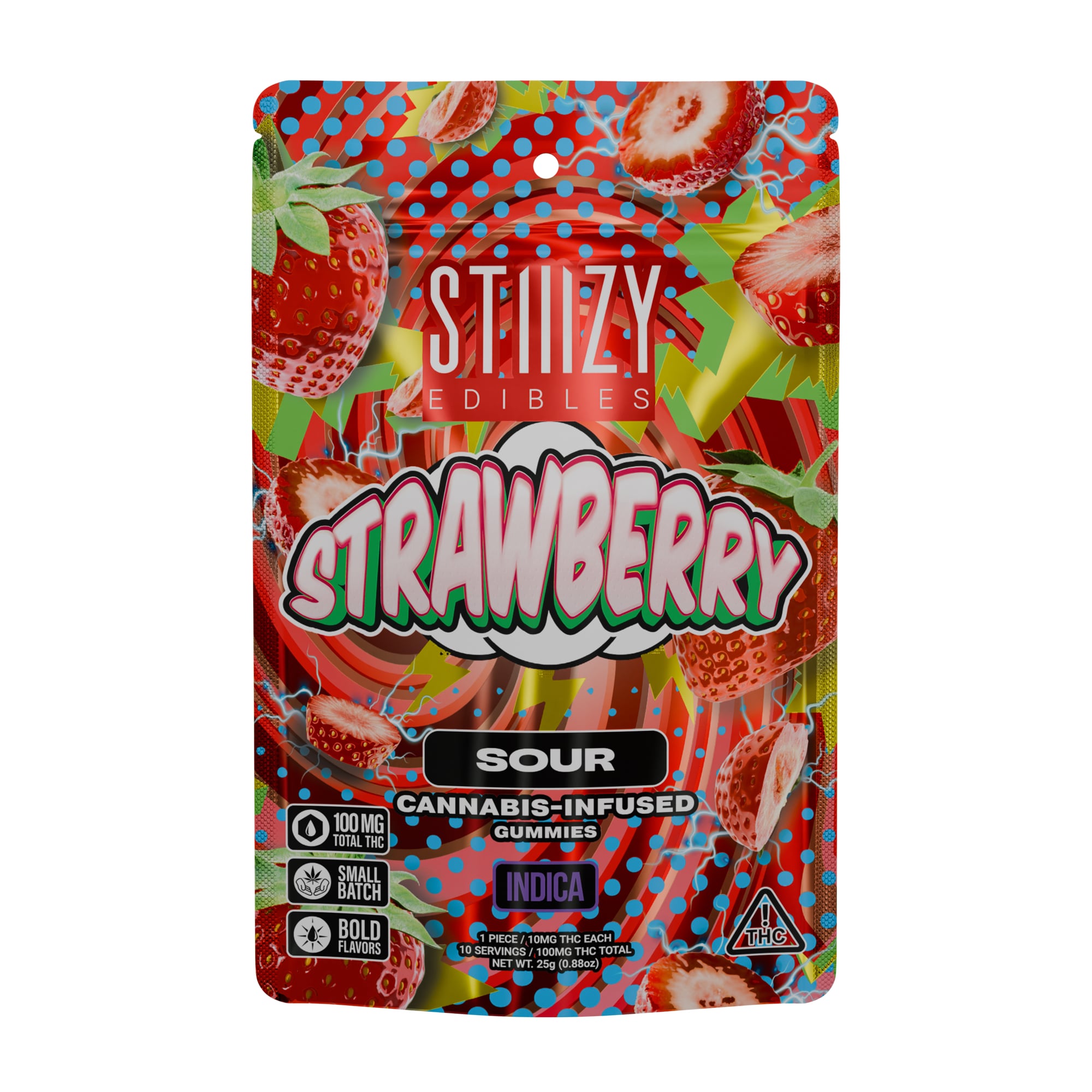 Sour Strawberry [10pk] (100mg)