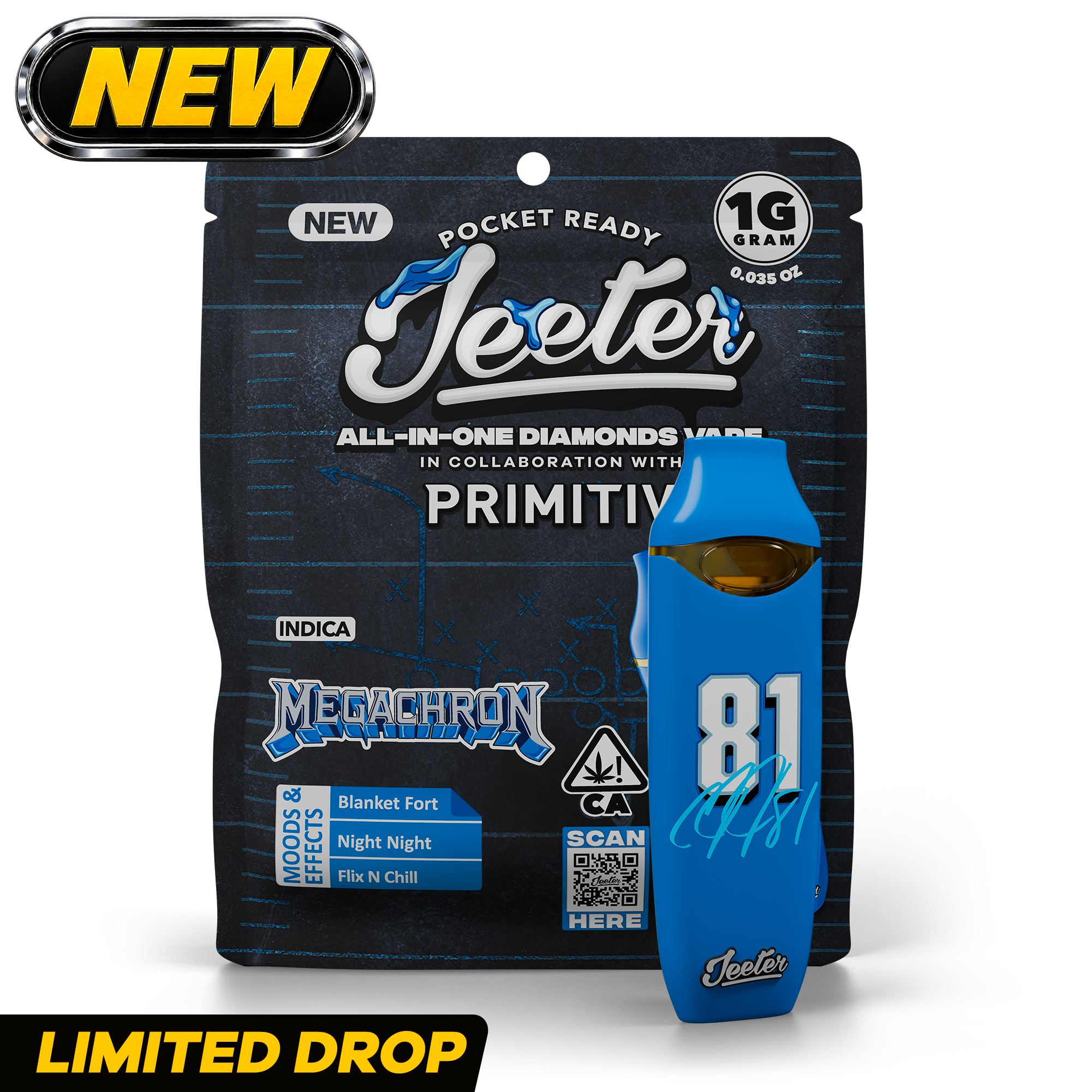 Megachron - Jeeter x Primitive [1000mg]