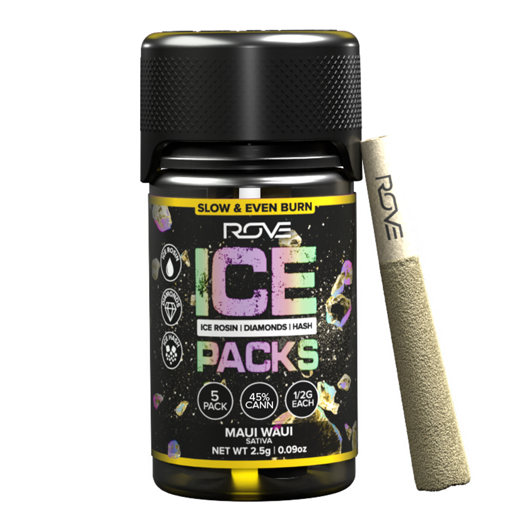 Maui Waui - Infused Ice Packs (Rosin, Hash, and Diamonds) [5x 0.5g]