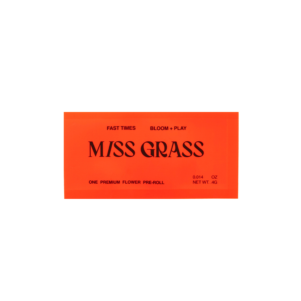Miss Grass - Miss Strawberry (S) 0.4g Pre-Roll 1pk (0.4g) C0040001612