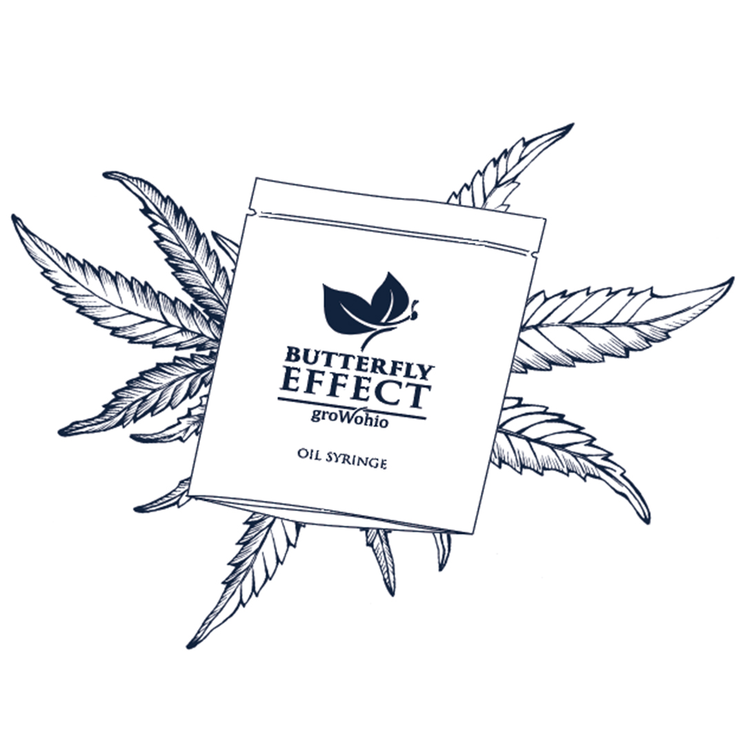 Triple Chocolate Chip Oil Syringe (1180mg) Butterfly Effect