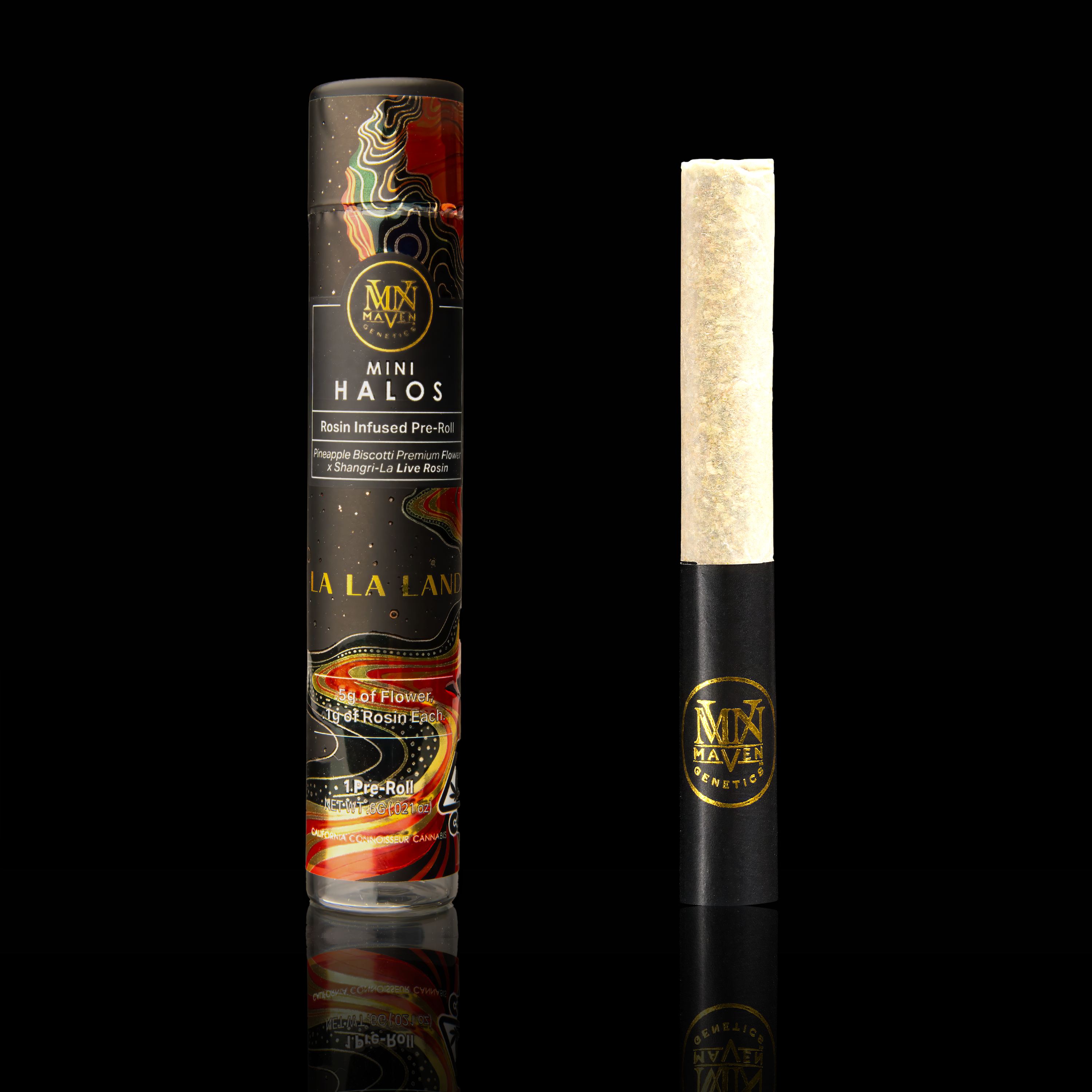 La La Land Mini Halos Infused Pre-Roll Single [.6g]