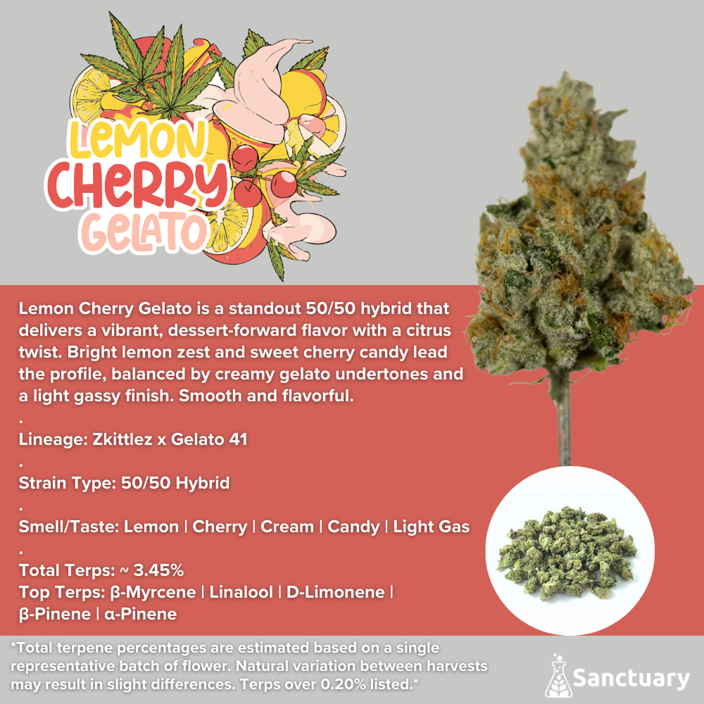 Mini Bombs Lemon Cherry Gelato