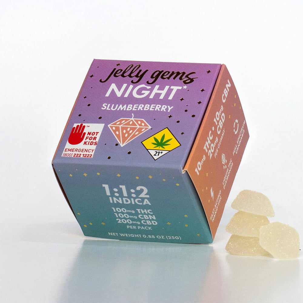 1:1:2 Slumberberry [10pk] (100mg THC/100mg CBN/200mg CBD)