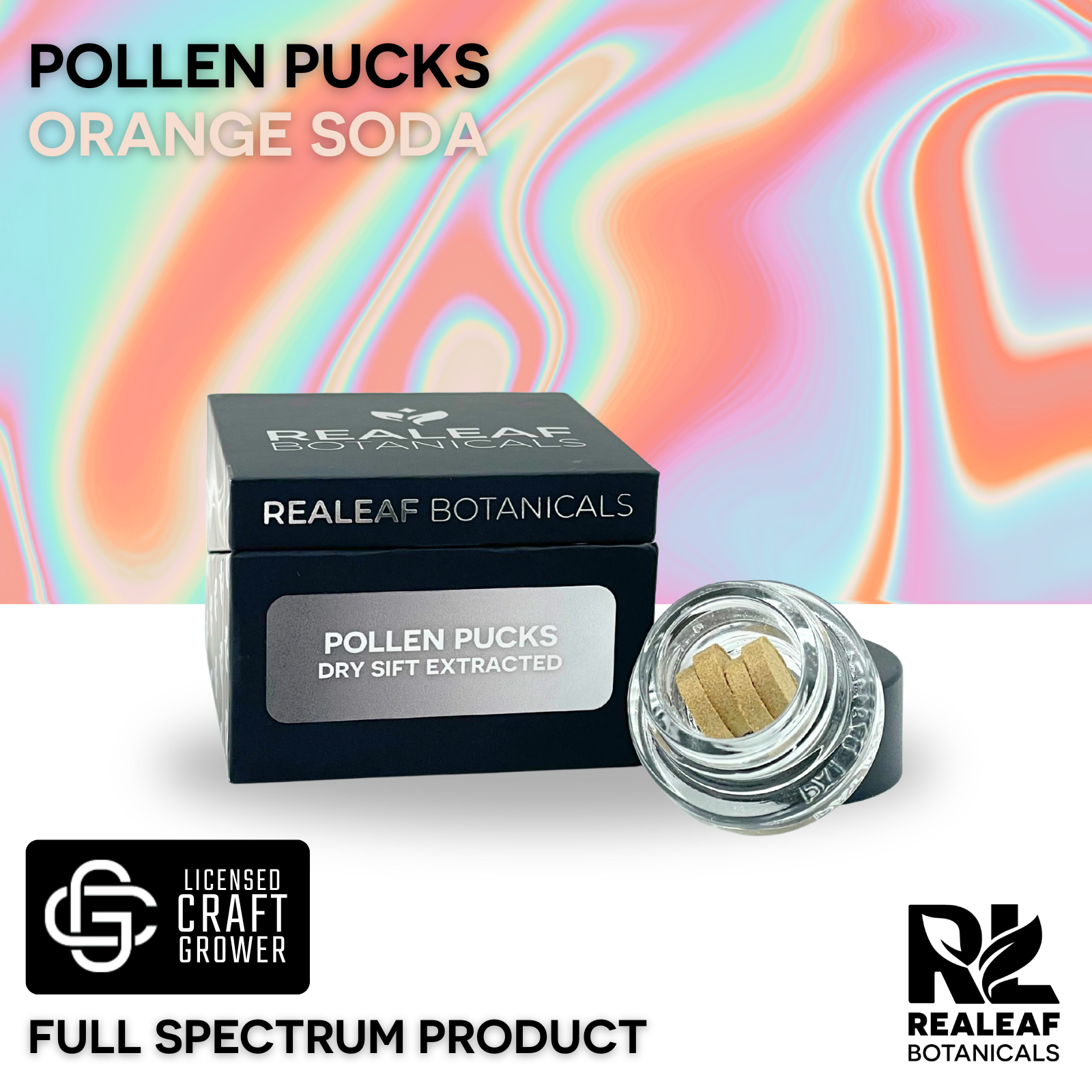 Pollen Pucks Orange Soda
