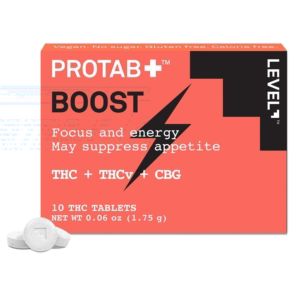 PROTAB+ BOOST [10pk] (200mg THC/100mg THCv/50mg CBG)