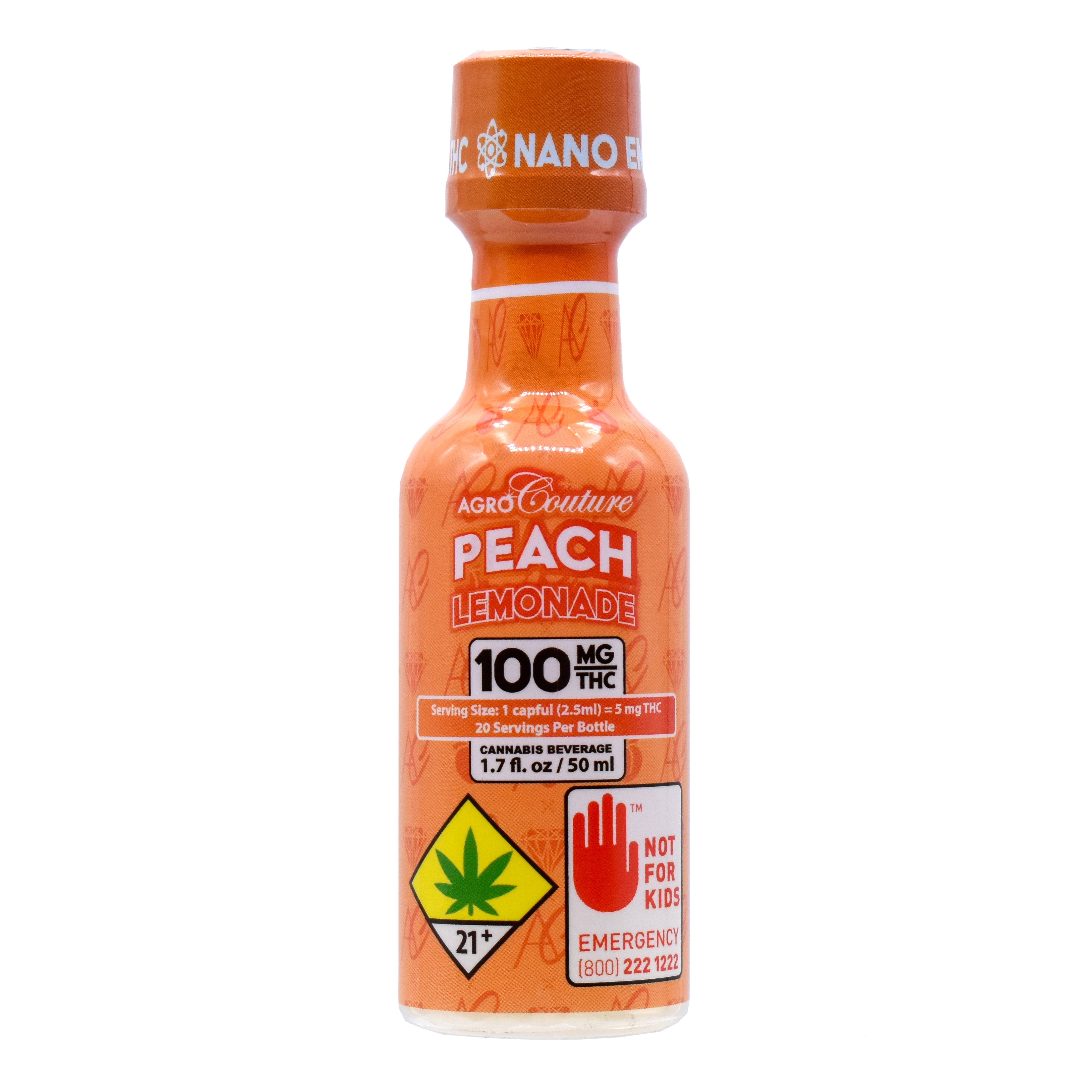 Peach Lemonade [1.7 fl. oz] (100mg)
