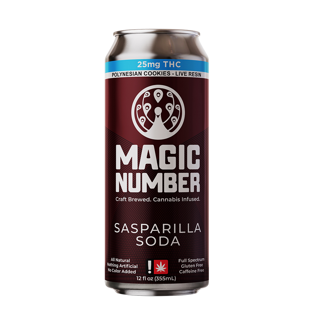 Sasparilla Natural Soda (25mg Live Resin)