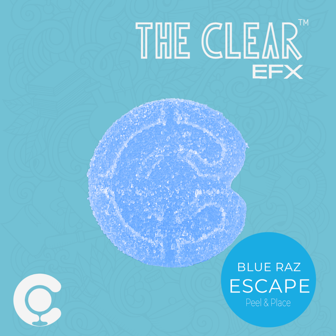 The CLEAR EFX Gummies 10 Pack | Escape | Blue Raz