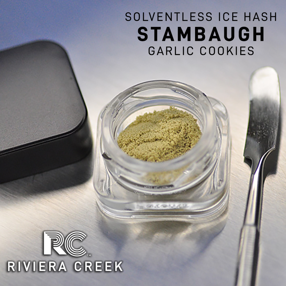 Stambaugh Garlic Cookies [.25g] Riviera Creek Ice Hash Jane