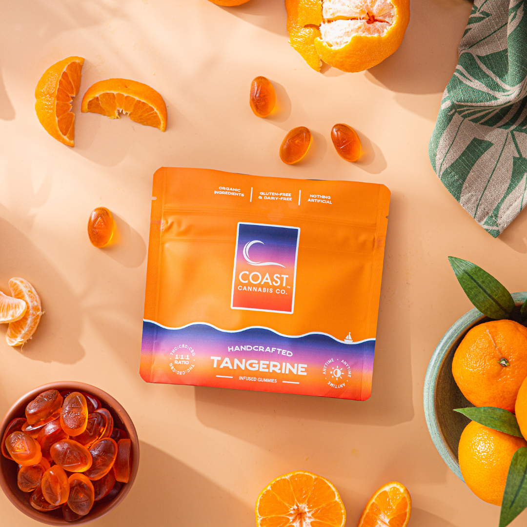 Coast Cannabis Co. - Tangerine (S) Gummies (4.74mg THC 4.99mg CBD 5.10mg CBG 20pk) C0070000236 Coast Cannabis Co. - Tangerine (S) Gummies (4.74mg THC 4.99mg CBD 5.10mg CBG 20pk) C0070000236