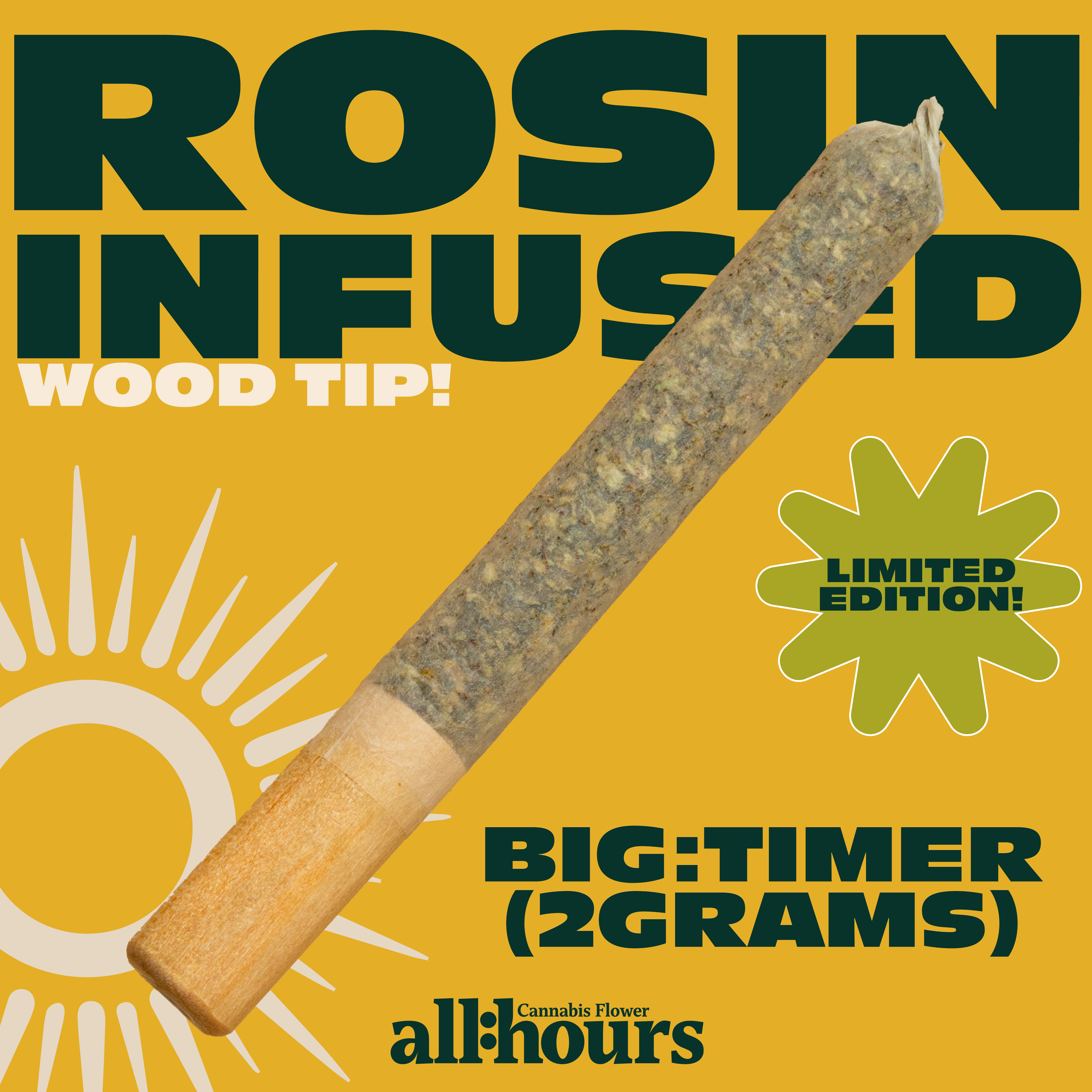all:hours Nimbus Snacks 2g Rosin big:timer 41772