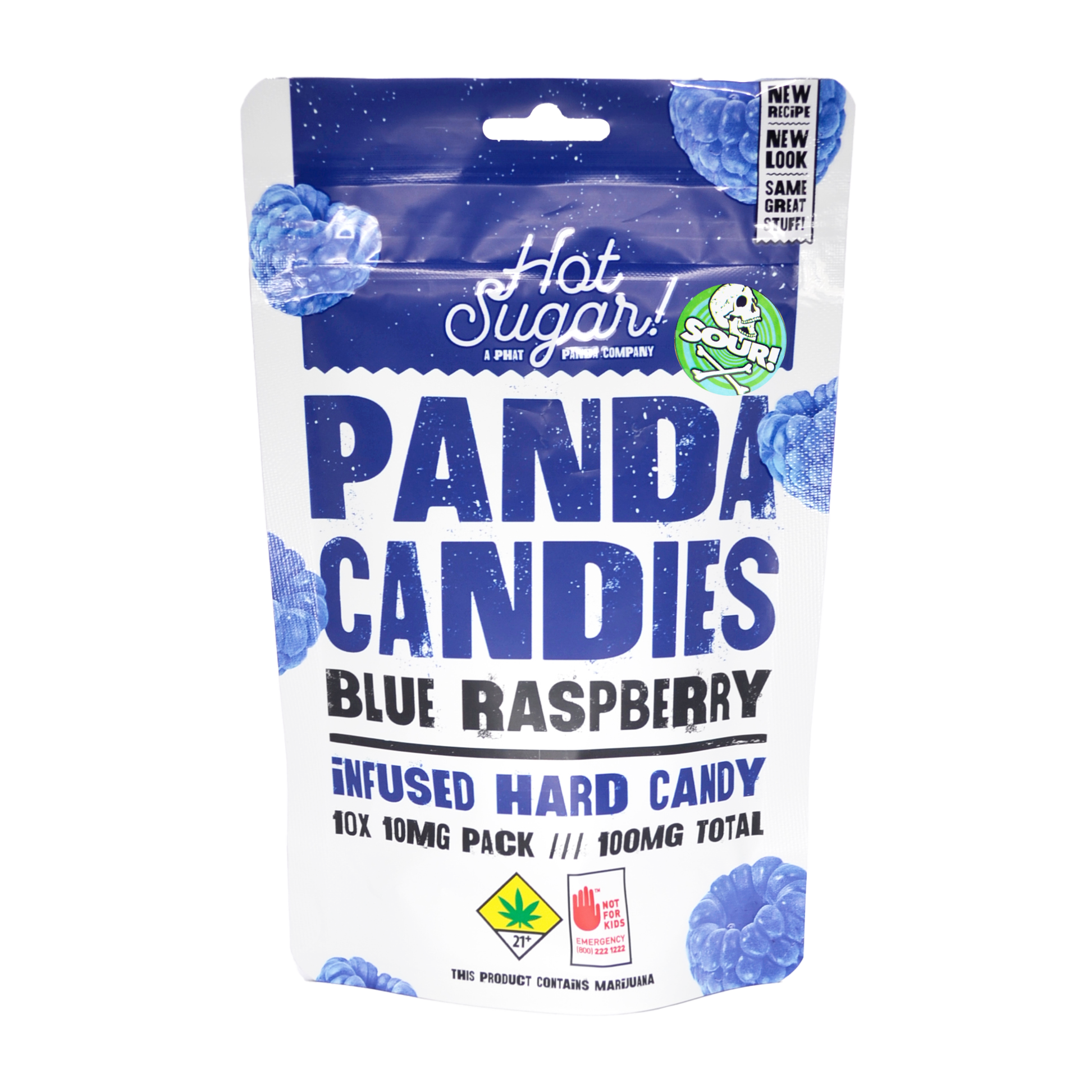 Sour Blue Raspberry [10pk] (100mg)