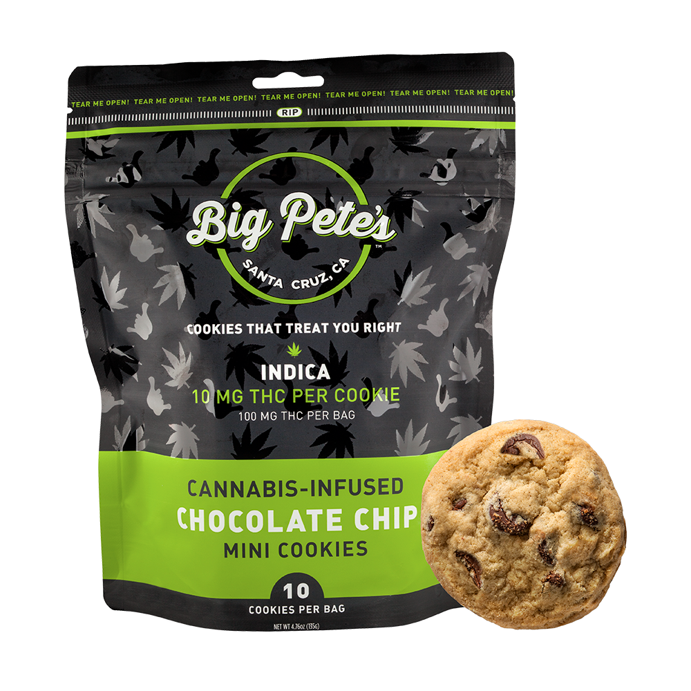Chocolate Chip Cookies Indica 100mg 10-pack