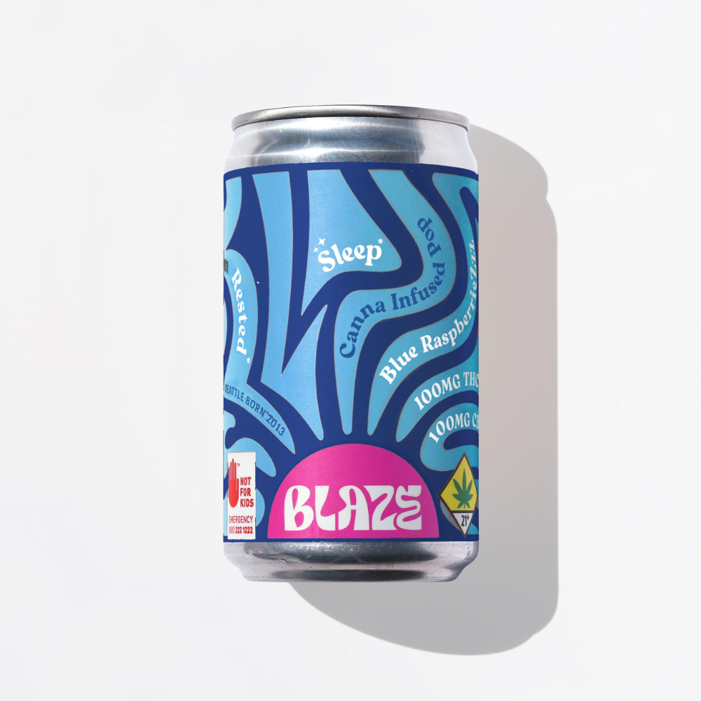 1:1 Blue Raspberriezzz [6oz] (100mg CBN/100mg THC)