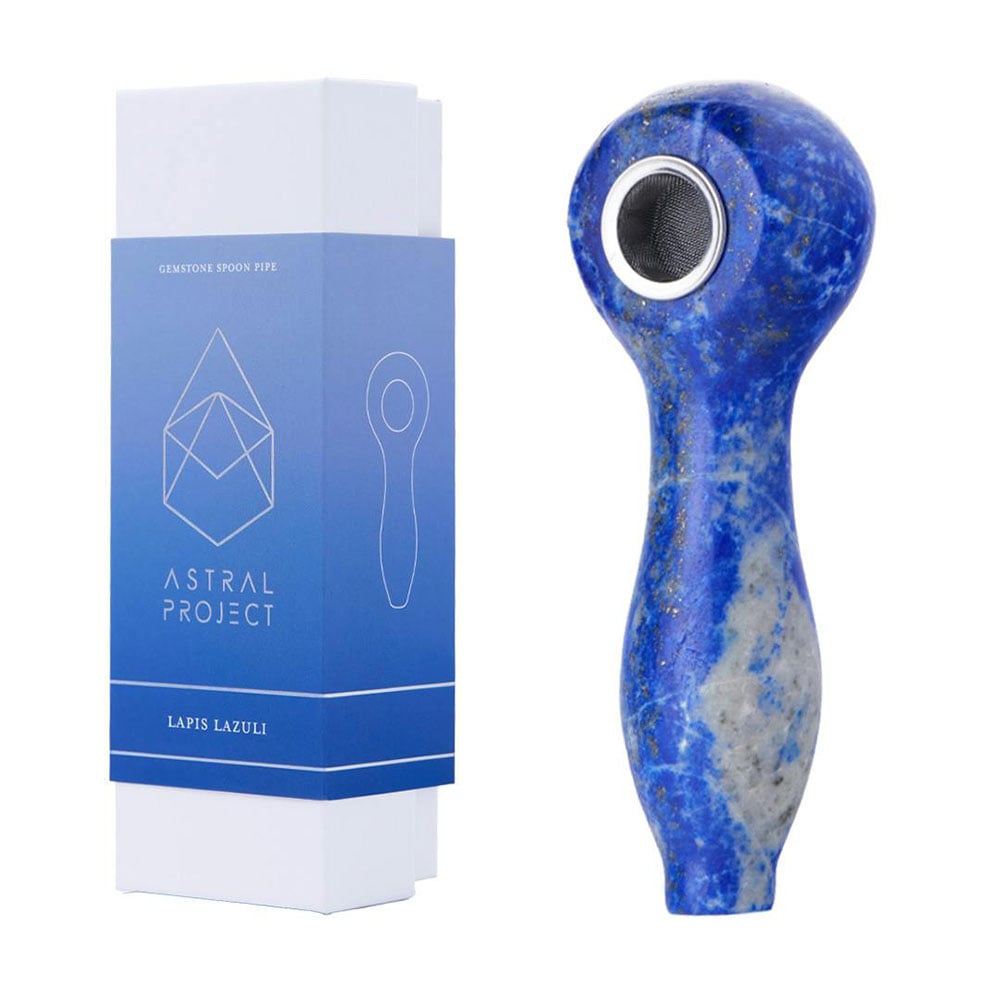 Gemstone Pipe - Lapis Lazuli