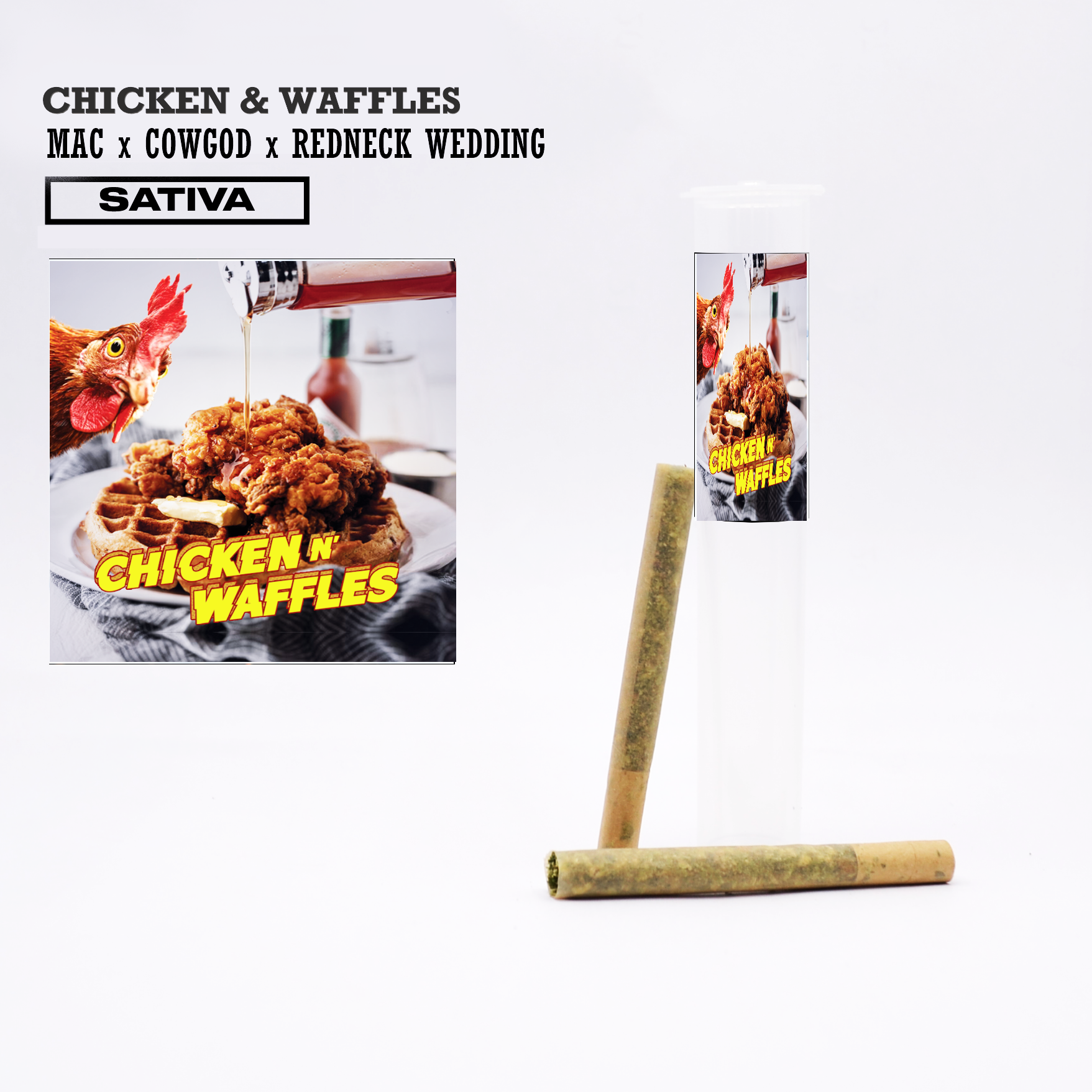Chicken & Waffles [.5g]