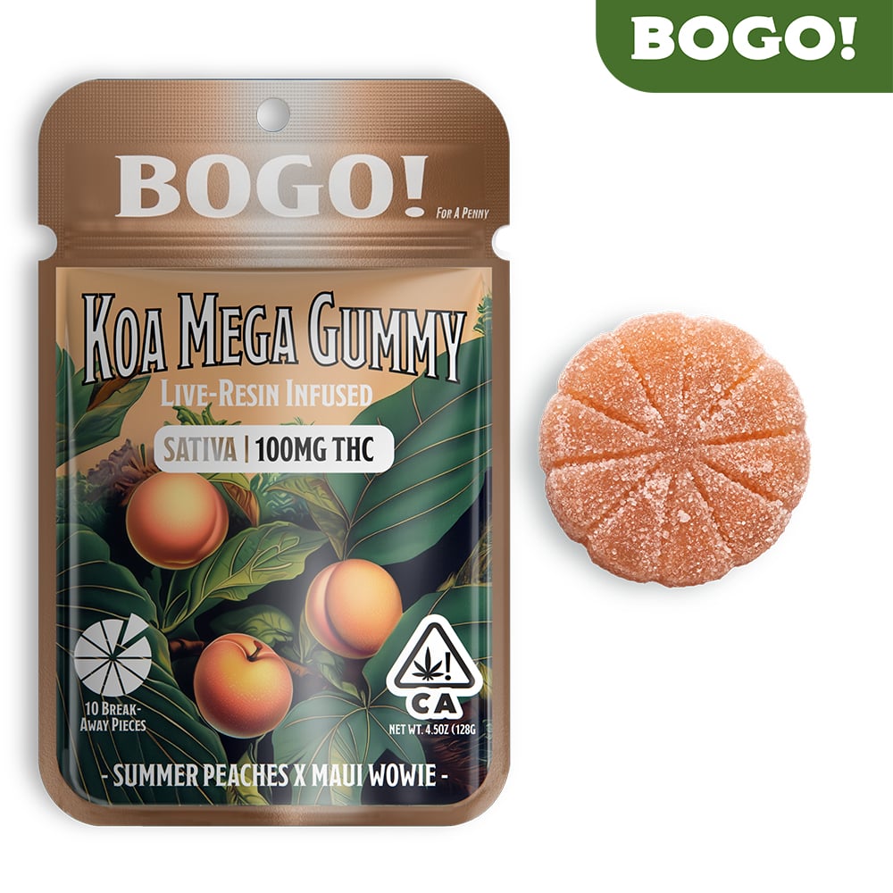 Summer Peaches x Maui Wowie [1pk] (100mg)