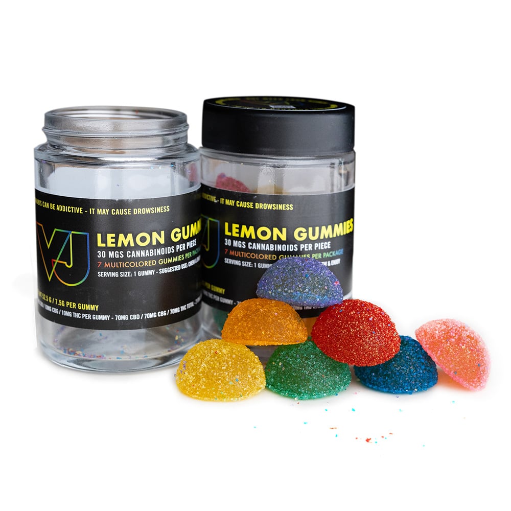 1:1:1 Lemon PRIDE [7pk] (70mg CBD/70mg THC/70mg CBG)