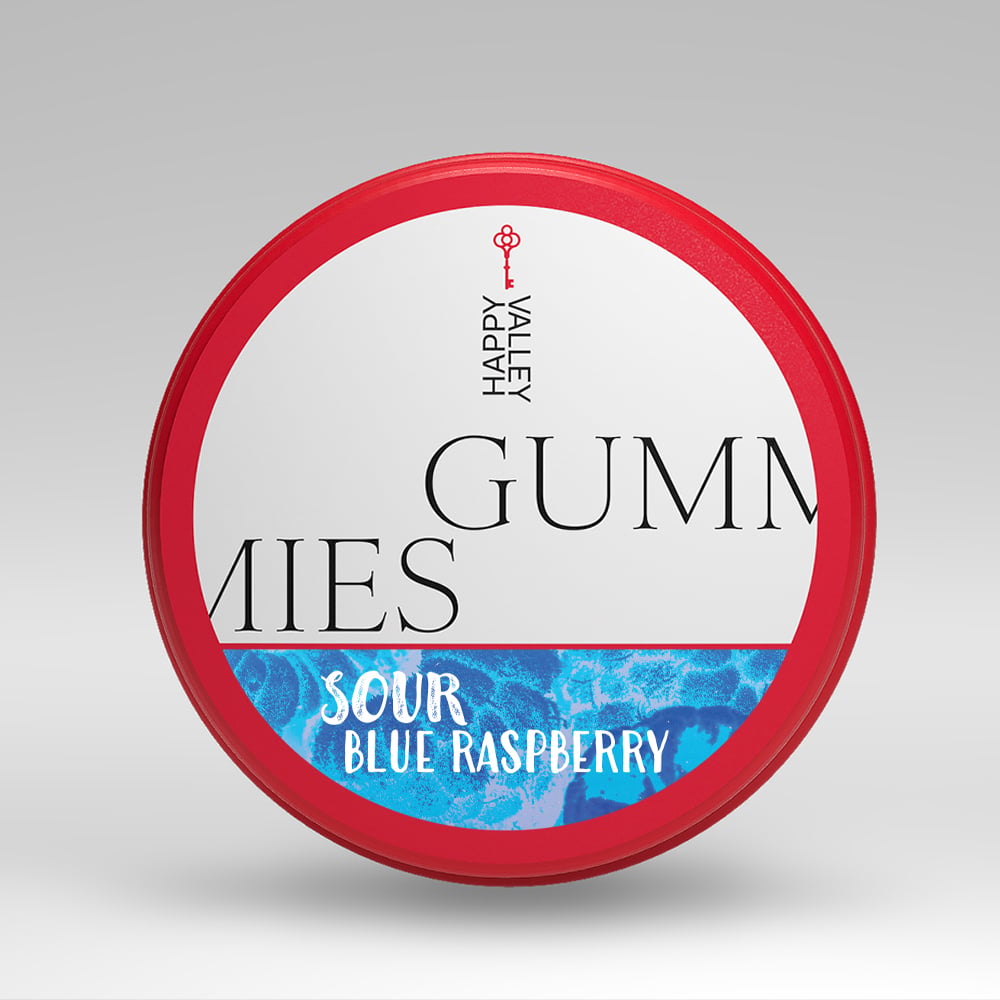 Sour Blue Raspberry [20pk] (1000mg)