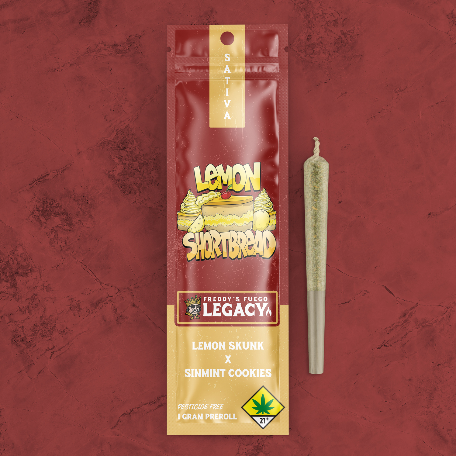 Lemon Shortbread [.5g]