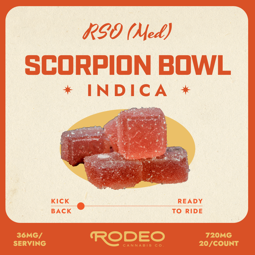 Rodeo RSO MED Scorpion Bowl (I) Gummies (C0070000221) (20x35.98mg)