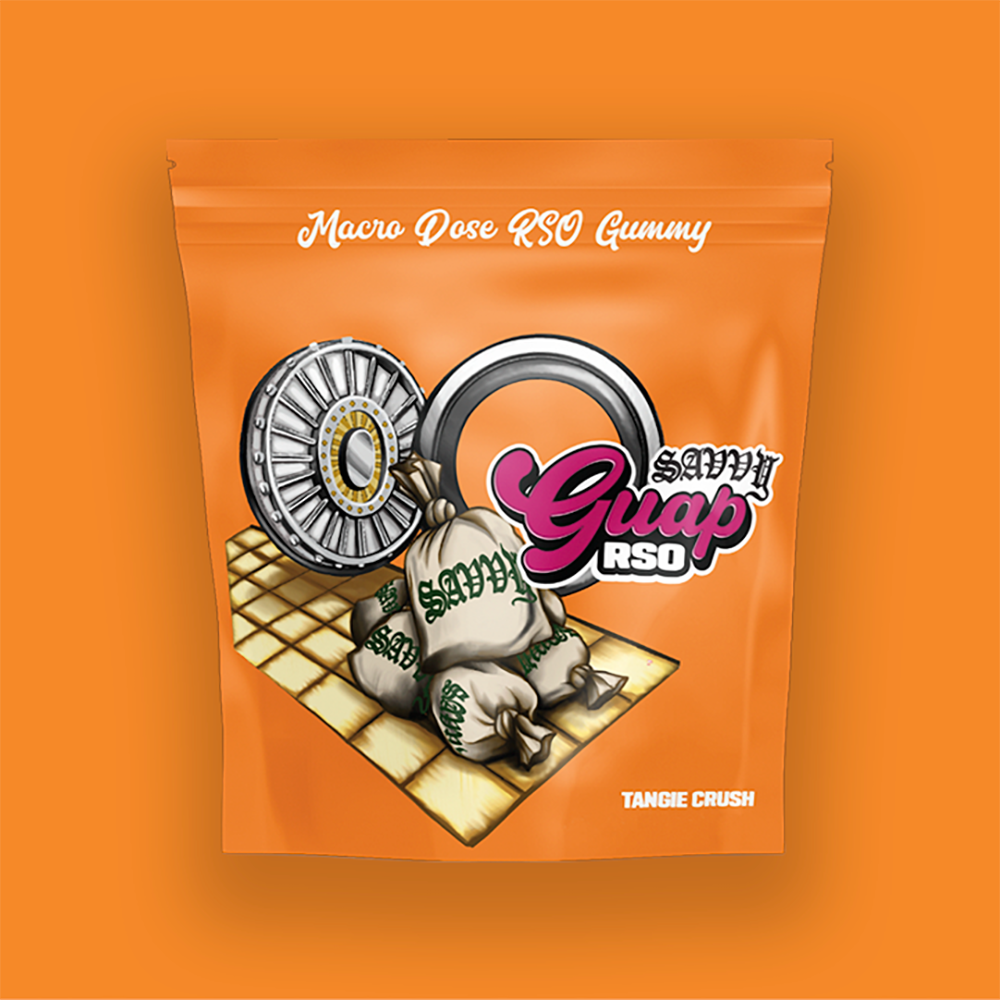 Savvy - Tangie Crush (S) Guap RSO Gummies (4.56mg 10pk) C0020026435 Savvy - Tangie Crush (S) Guap RSO Gummies (4.56mg 10pk) C0020026435