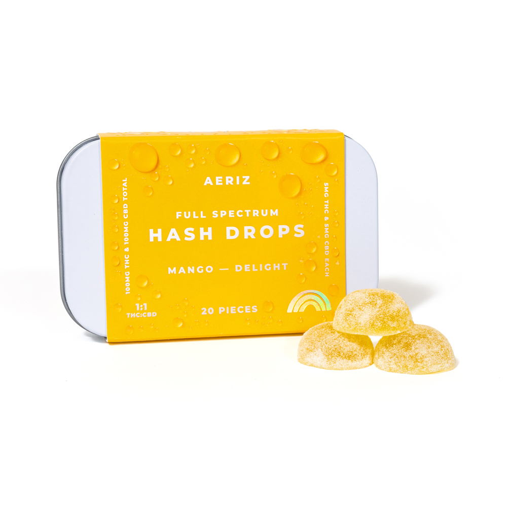 Mango Delight Full Spectrum Hash Drops 20 x 5mg