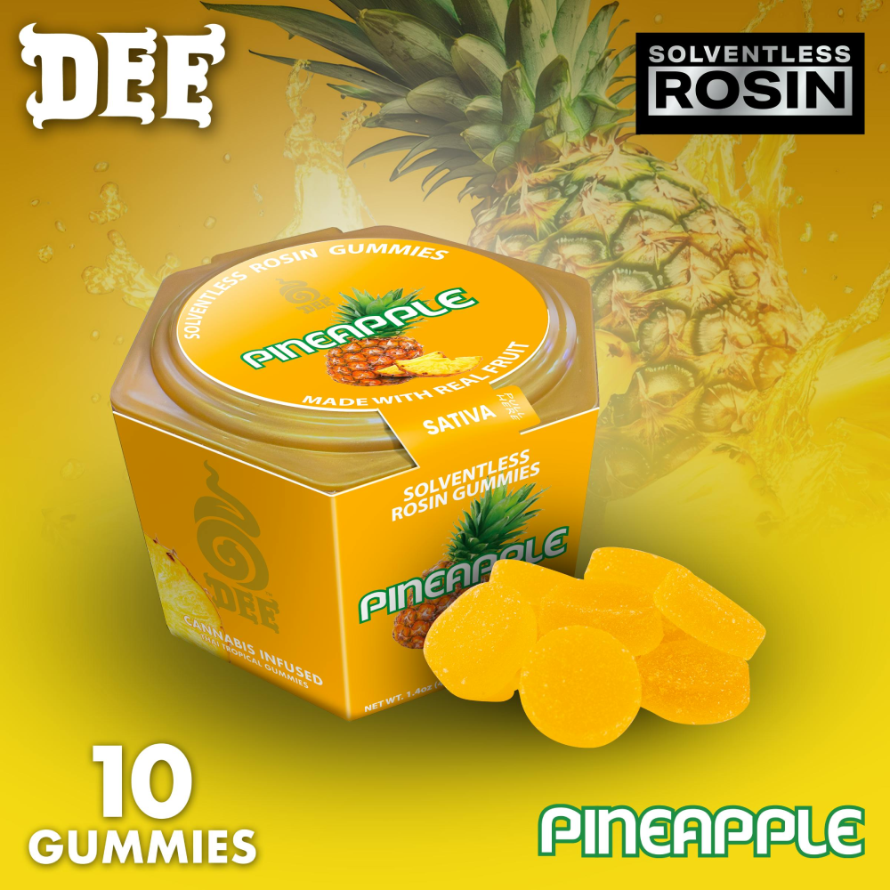2:1 Pineapple [10pk] (100mgTHC/50mgTHCV)