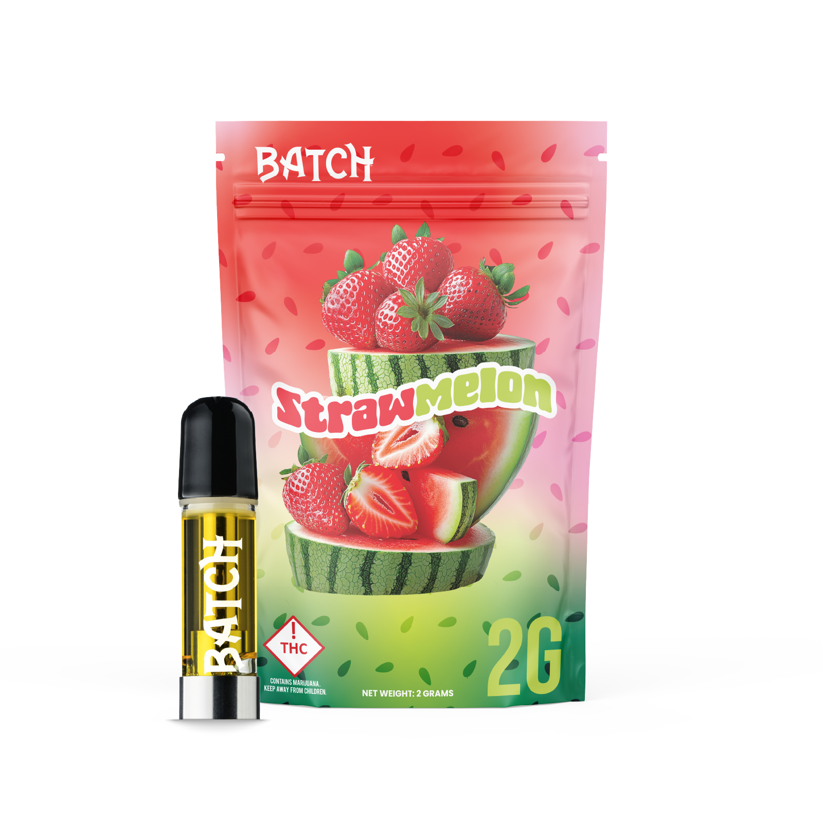 Batch | Cartridges | Flavors StrawMelon | 2 g