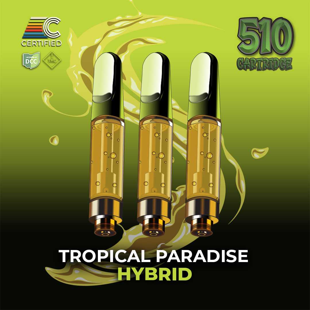 CERTIFIED CULTIVATORS - TROPICAL PARADISE - CART - [3G] - 3PK - HYBRID