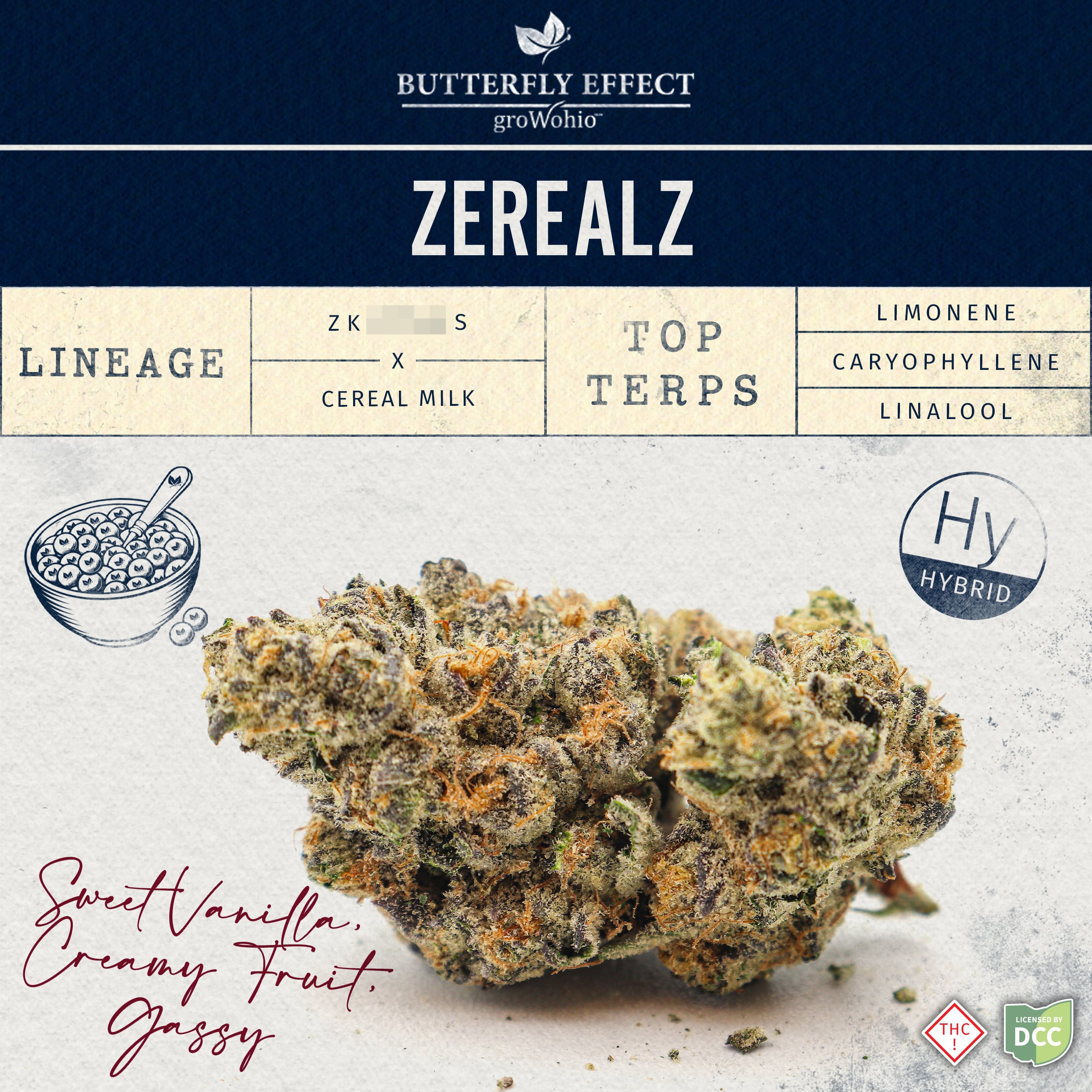 BUTTERFLY EFFECT - ZEREALZ - [14.15G] - HYBRID