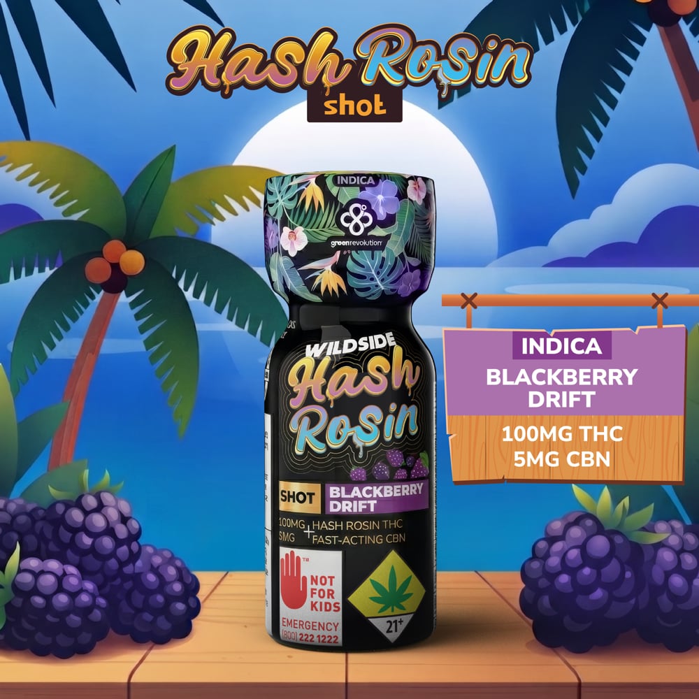 20:1 Blackberry Drift [2oz] (100mg THC/ 5mg CBN)