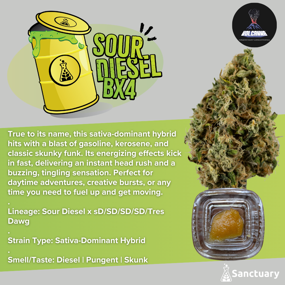 Sauce Baller Jar - Sour Diesel BX4 [4g] - Cured Resin