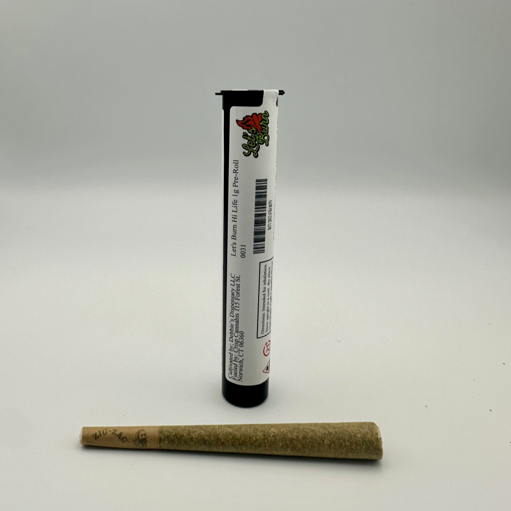 Let's Burn - Hi Life (S) 1g Pre-Roll 1pk (1g) C0200000031