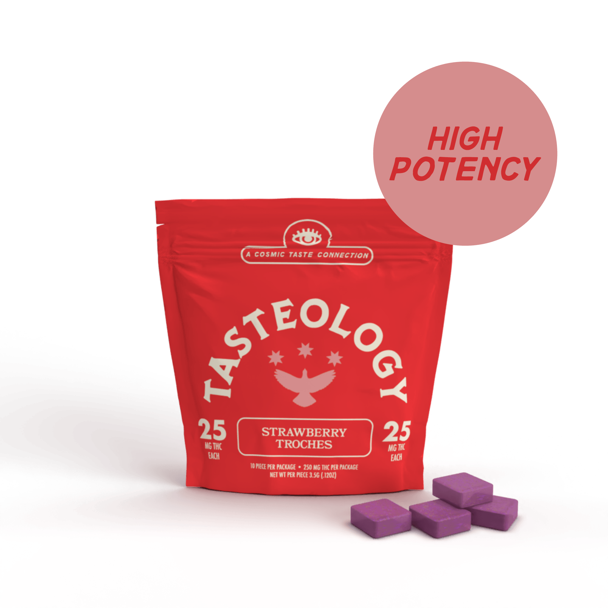 Shop Strawberry 25mg | 10pk (250mg) | BEYOND / HELLO - Ardmore