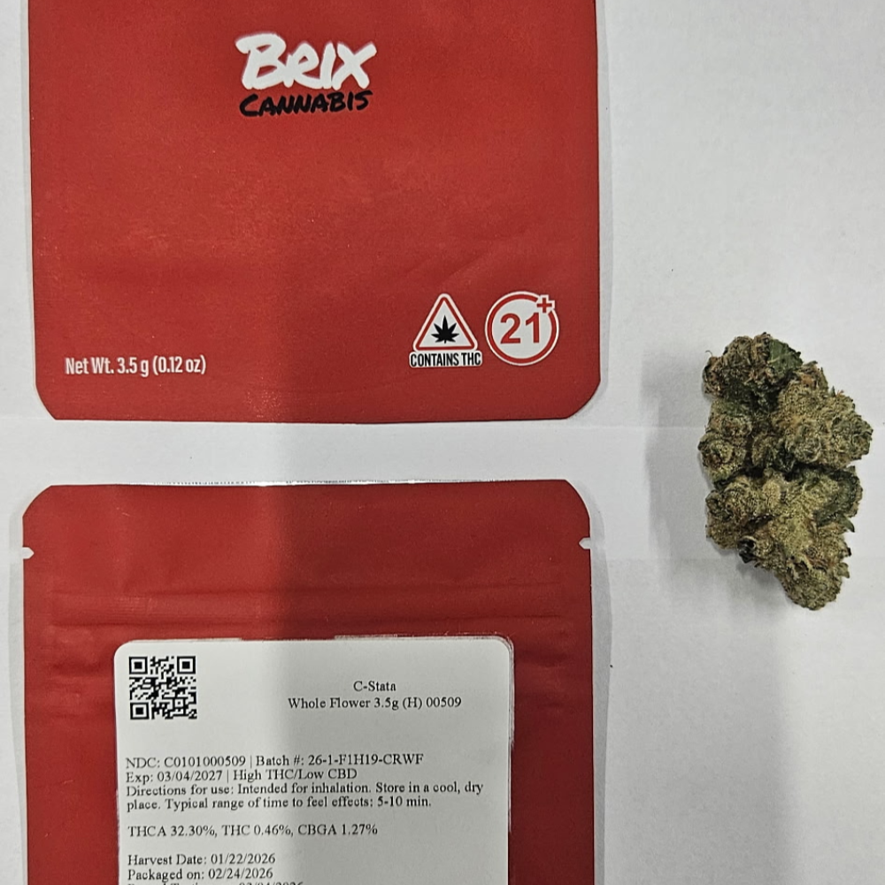 Shop C-Stata Whole Flower 3.5g (H) 00509 | Budr - Danbury Mill