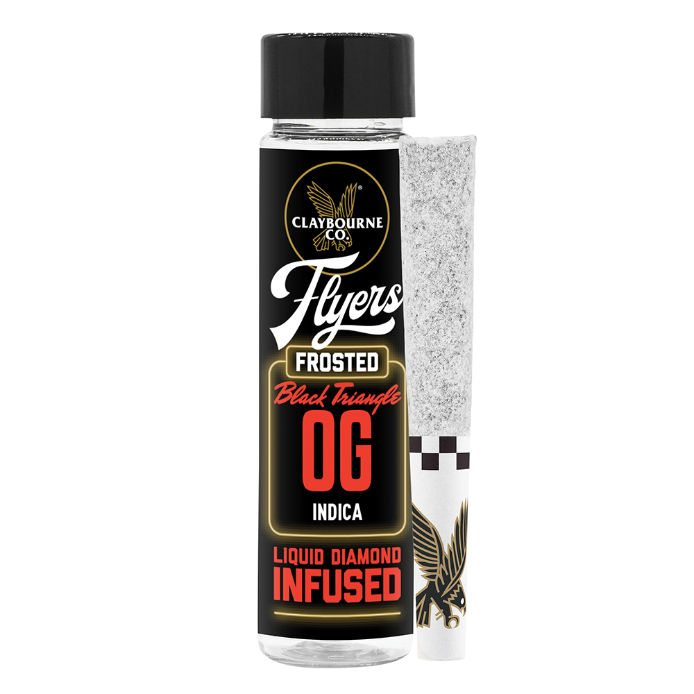Black Triangle OG (1g) - Diamond Frosted Flyers Pre-Rolls