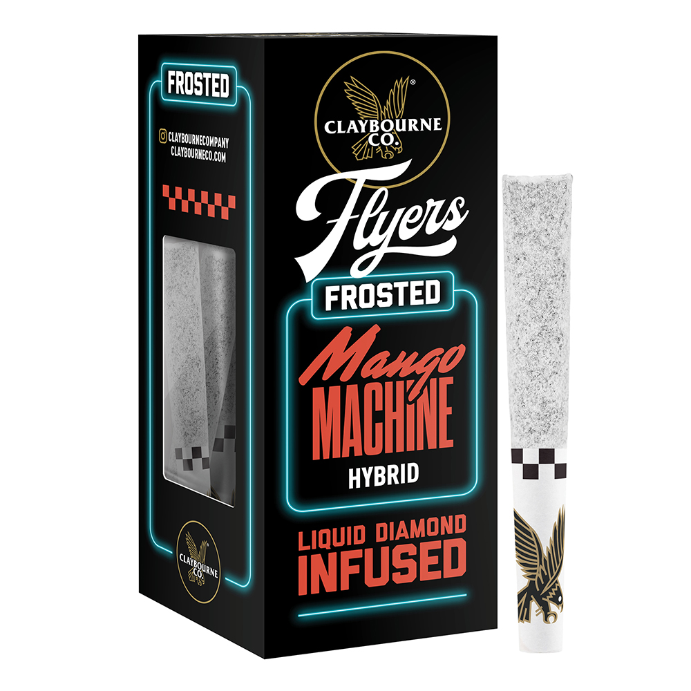 Mango Machine (2.5g) - Diamond Frosted Flyers Pre-Rolls