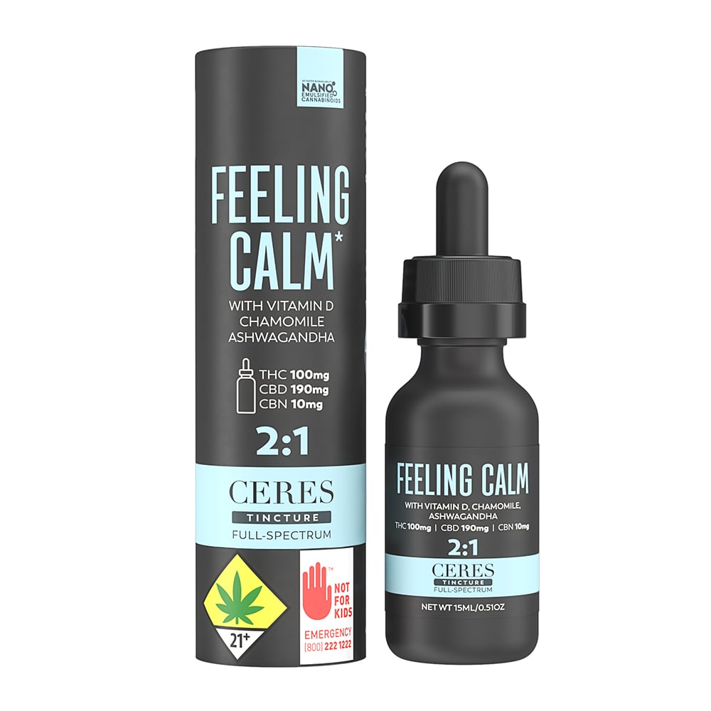 Feeling Calm 15ml Thc/190mg Cbd/