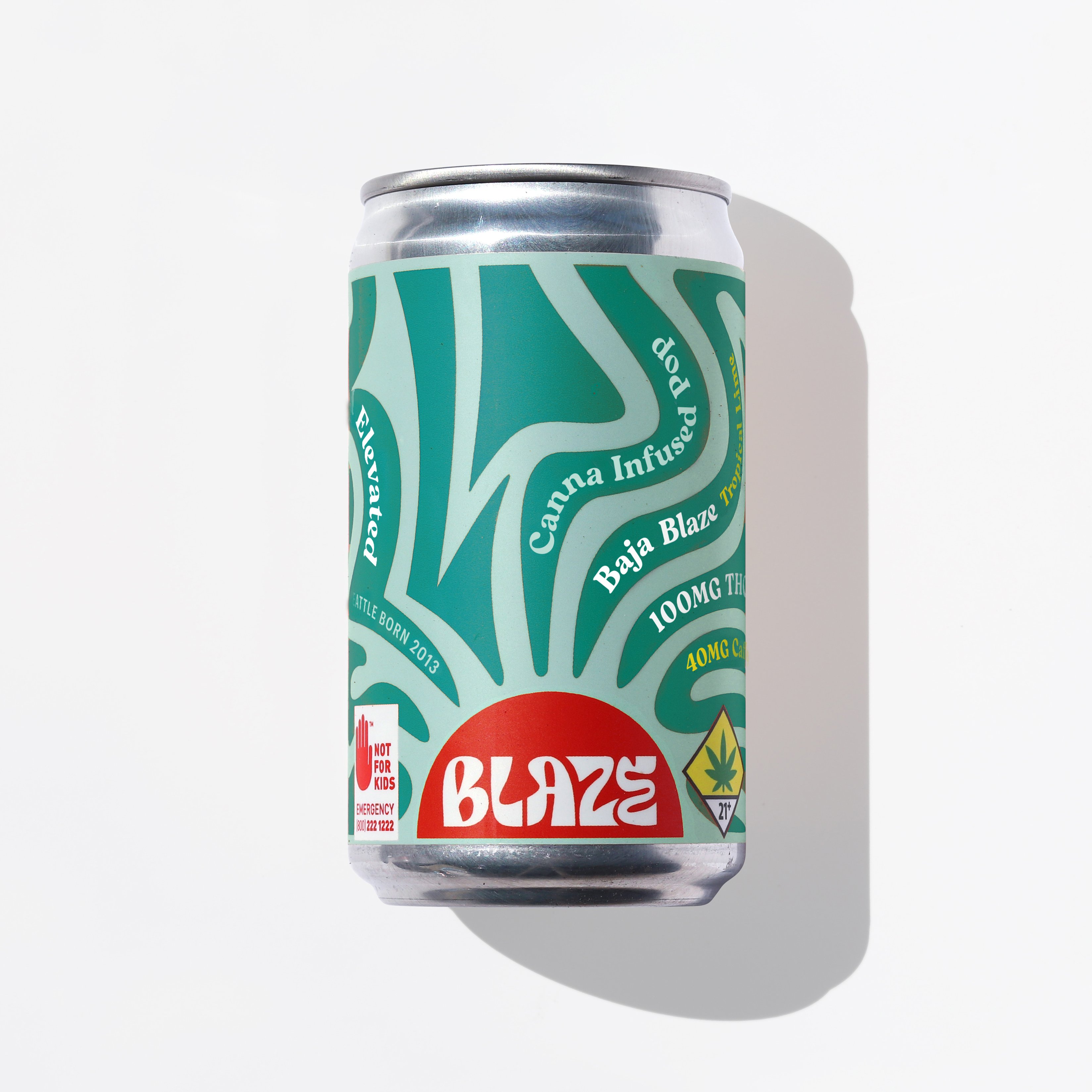 Baja [6oz] (100mg THC/40mg Caffeine)