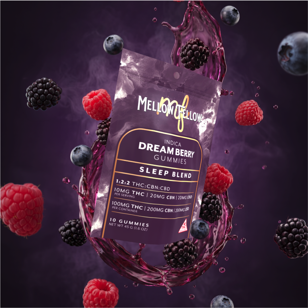 2:1:2 Sleep Blend - Dream Berry [10pk] (200mg CBD/100mg THC/200mg CBN)