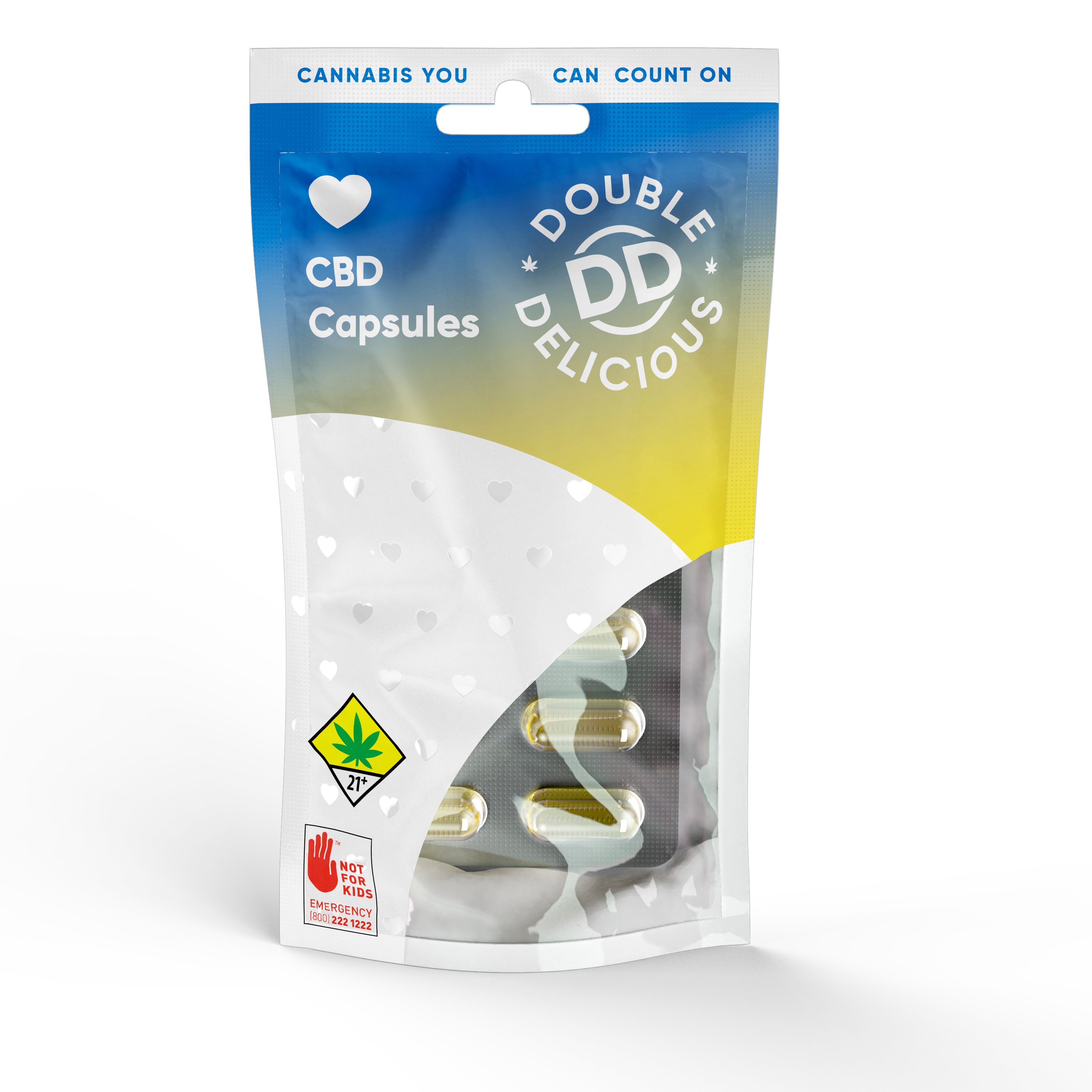 CBD×10 Tweed Houndstooth 10mg Softgels - Capsules