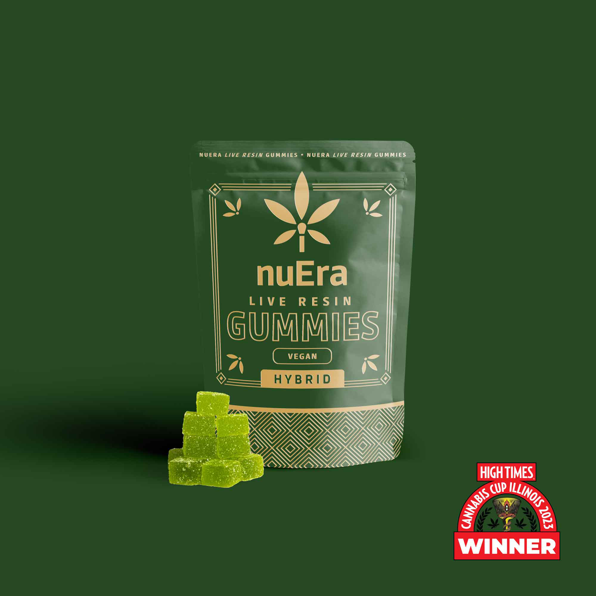 Green Apple Live Resin Gummies [10pk] (100mg)